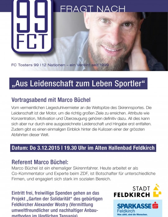 Einladung Vortrag - Aus Leidenschaft zum Leben Sportler